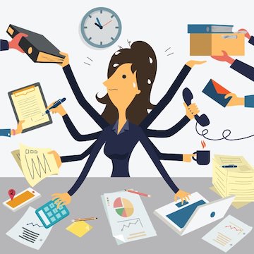 Very Busy Woman